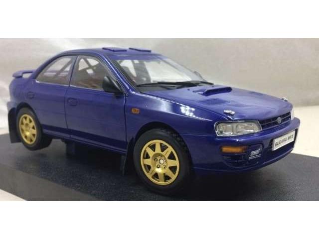 Subaru Impreza STi Street Legal WRX - Blue 1996 1:18 Scale Sun Star Diecast Model Car-Sun Star-Diecast Model Centre