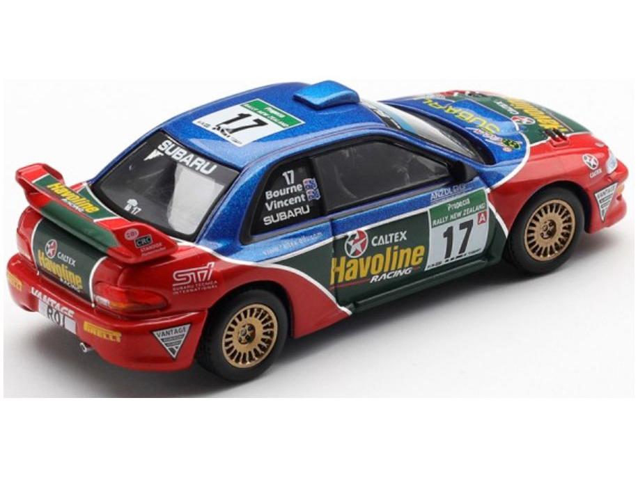 Subaru Impreza WRC98 #17 2000 Rally New Zealand (LHD) Blister Packaging 1:64 Scale MINI GT Model Car-MINI GT-Diecast Model Centre