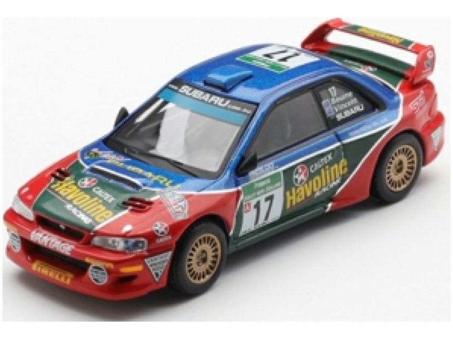 Subaru Impreza WRC98 #17 2000 Rally New Zealand (LHD) Blister Packaging 1:64 Scale MINI GT Model Car-MINI GT-Diecast Model Centre