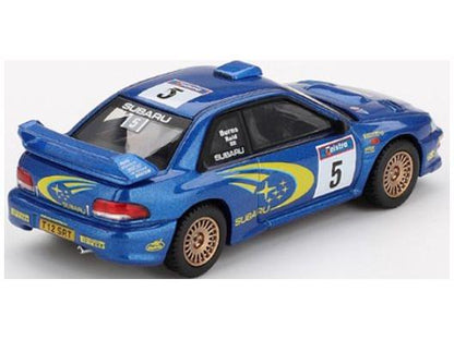 Subaru Impreza WRC99 #5 Burns Reid Winner Rally Australia 1999 1:64 Scale MINI GT Diecast Model-MINI GT-Diecast Model Centre