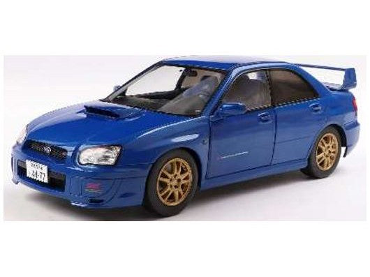 Subaru Impreza WRX STi 2003 Sonic Blue - 1:18 Scale Model Car-Solido-Diecast Model Centre