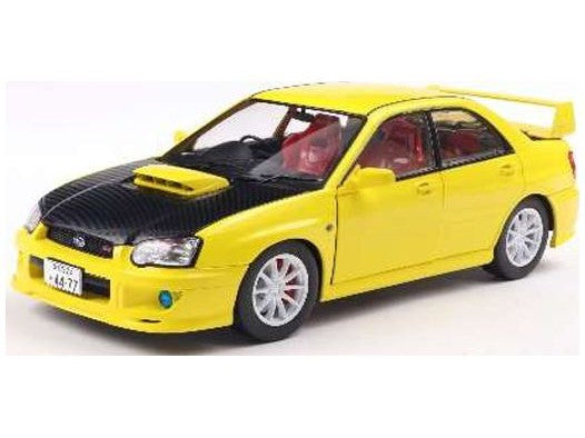 Subaru Impreza WRX STi 2003 Streetfighters Yellow - 1:18 Scale Model Car-Solido-Diecast Model Centre