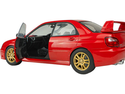 Subaru Impreza WRX STi Flame Red 2004 1:18 Scale Diecast Car – Solido-Solido-Diecast Model Centre