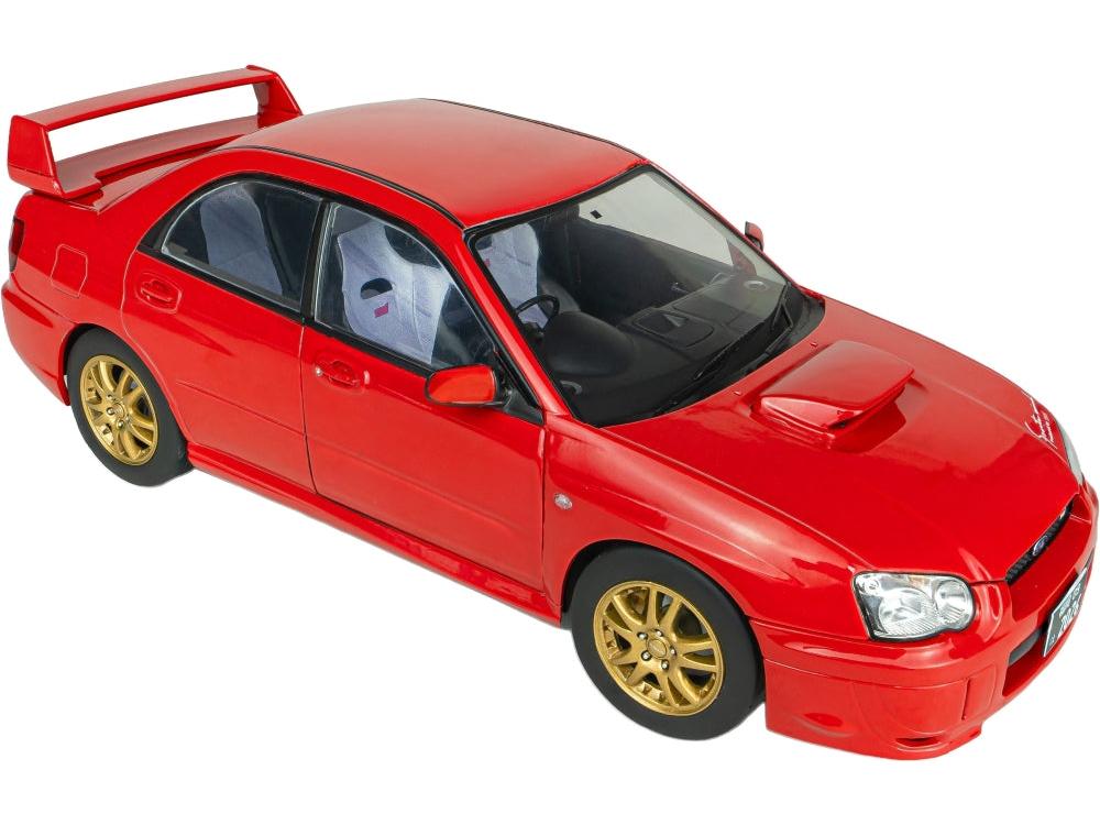 Subaru Impreza WRX STi Flame Red 2004 1:18 Scale Diecast Car – Solido-Solido-Diecast Model Centre