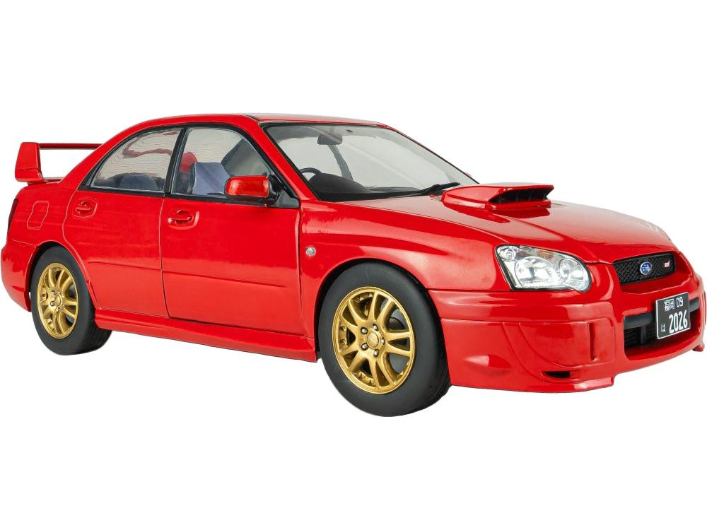Subaru Impreza WRX STi Flame Red 2004 1:18 Scale Diecast Car – Solido-Solido-Diecast Model Centre
