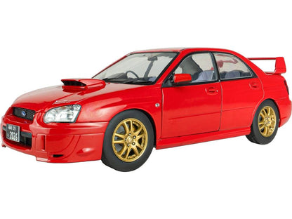 Subaru Impreza WRX STi Flame Red 2004 1:18 Scale Diecast Car – Solido-Solido-Diecast Model Centre