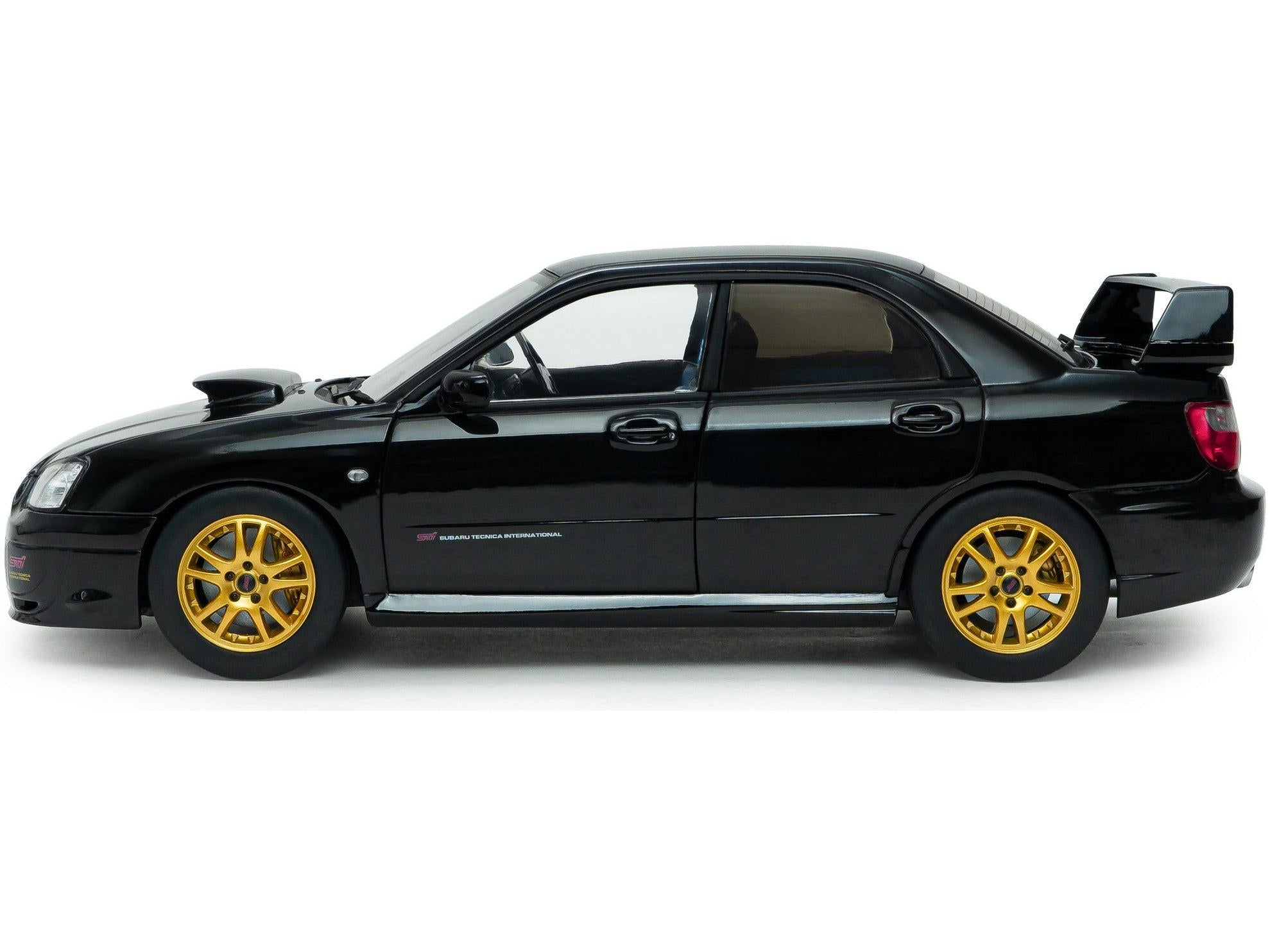 Subaru Impreza WRX STi Java Black Pearl 2004 1:18 Scale Diecast Model Car – Solido-Solido-Diecast Model Centre