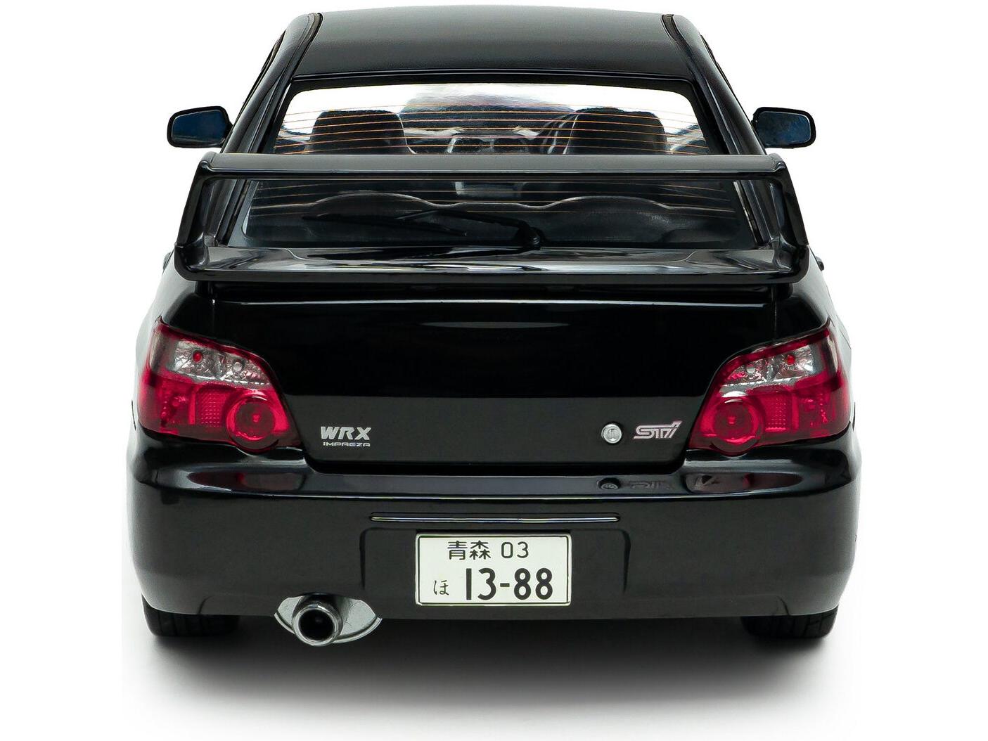 Subaru Impreza WRX STi Java Black Pearl 2004 1:18 Scale Diecast Model Car – Solido-Solido-Diecast Model Centre