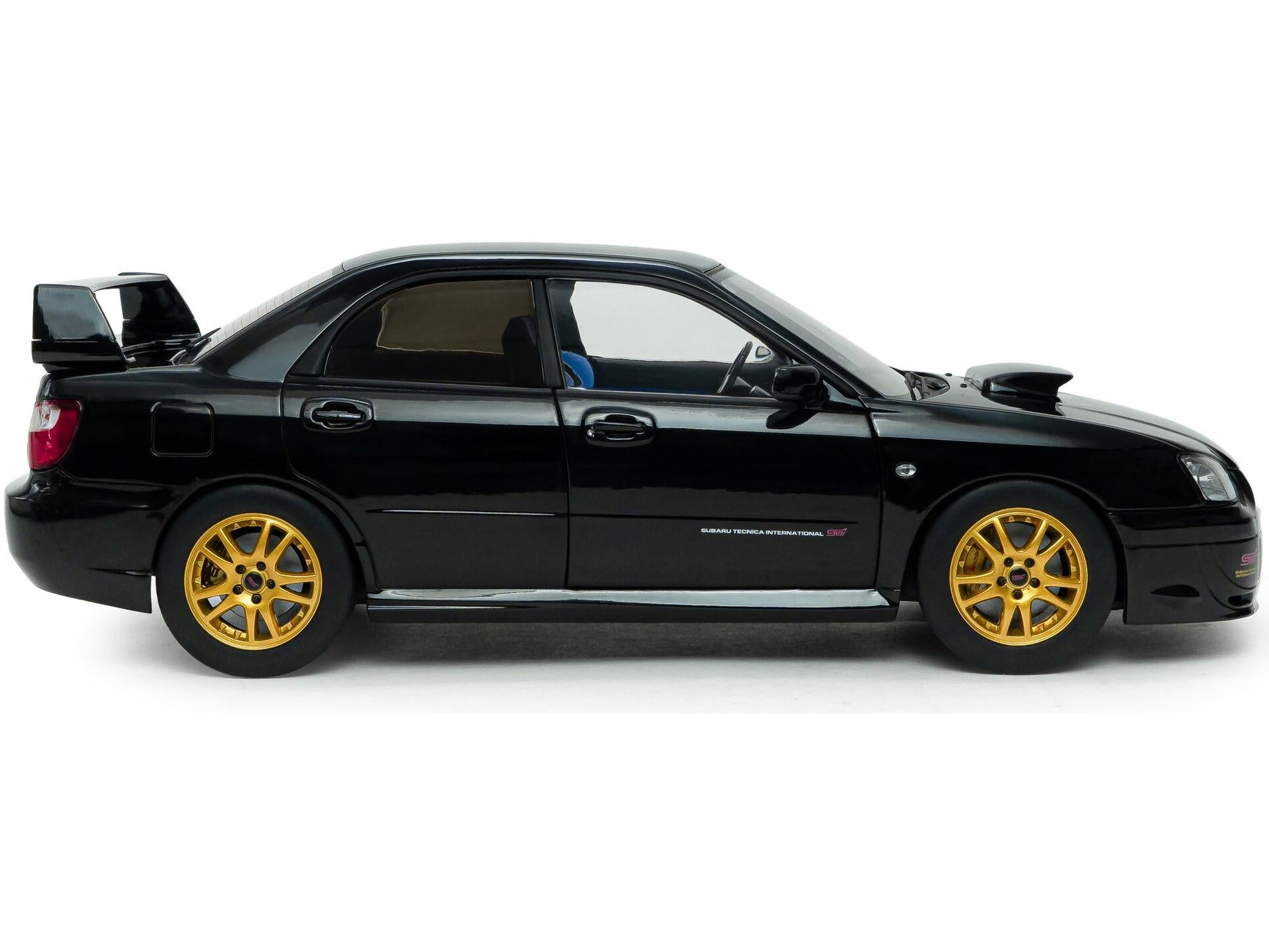 Subaru Impreza WRX STi Java Black Pearl 2004 1:18 Scale Diecast Model Car – Solido-Solido-Diecast Model Centre