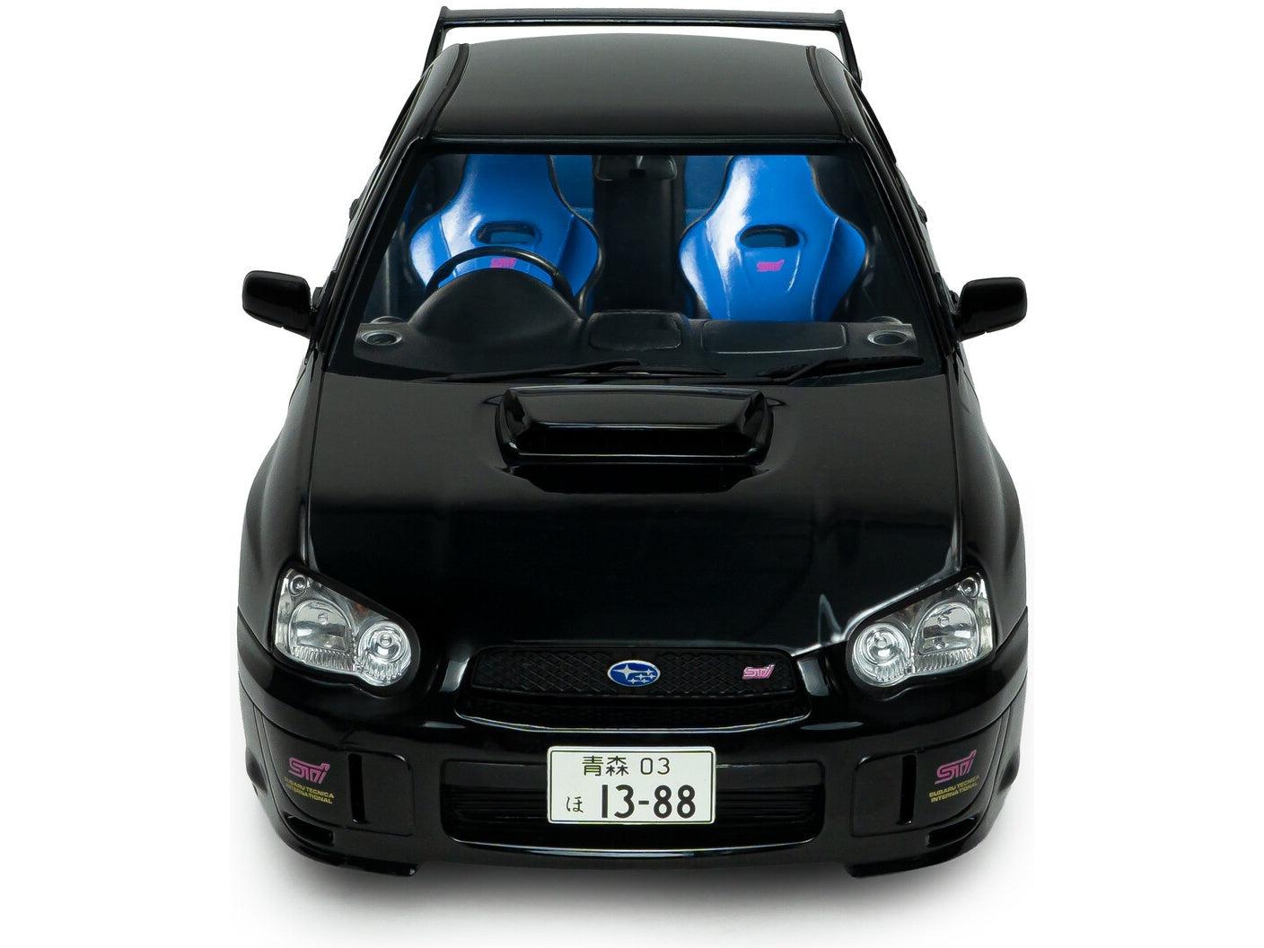 Subaru Impreza WRX STi Java Black Pearl 2004 1:18 Scale Diecast Model Car – Solido-Solido-Diecast Model Centre
