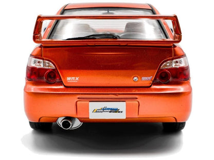 Subaru Impreza WRX STi Orange Metallic 2003 1:18 Scale Diecast Model Car – Solido-Solido-Diecast Model Centre