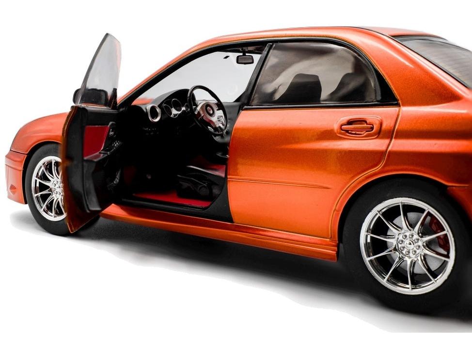 Subaru Impreza WRX STi Orange Metallic 2003 1:18 Scale Diecast Model Car – Solido-Solido-Diecast Model Centre