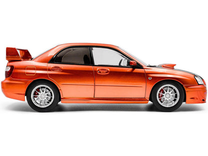 Subaru Impreza WRX STi Orange Metallic 2003 1:18 Scale Diecast Model Car – Solido-Solido-Diecast Model Centre