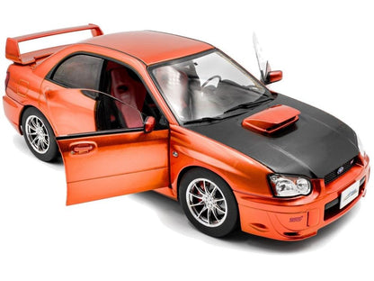 Subaru Impreza WRX STi Orange Metallic 2003 1:18 Scale Diecast Model Car – Solido-Solido-Diecast Model Centre