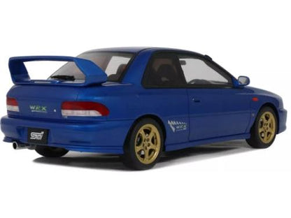 Subaru Impreza WRX Type R STi Version V Limited Sonic Blue 1999 1:18 Scale Resin Model Car – OttOmobile-OttOmobile-Diecast Model Centre