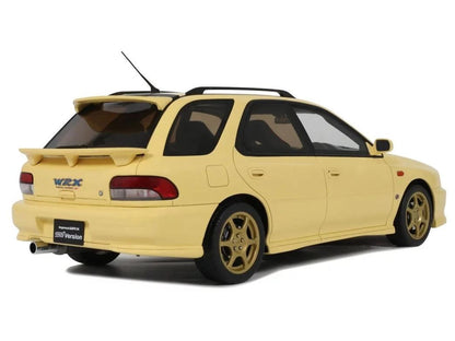 Subaru WRX STI VI Sport Wagon 1999 Cashmere Yellow 1:18 Scale Resin Car – OttOmobile-OttOmobile-Diecast Model Centre