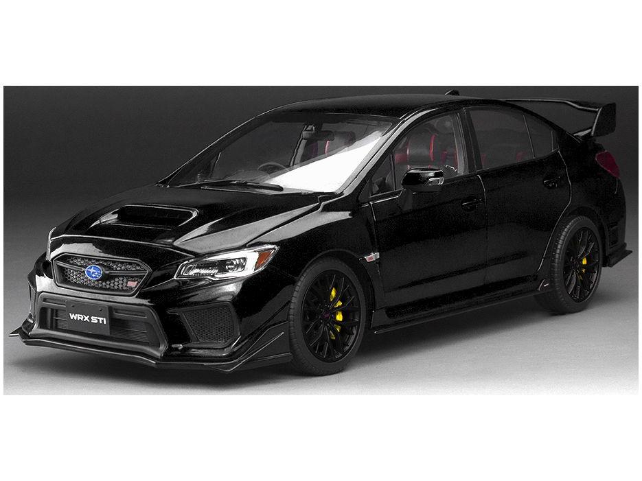 Subaru WRX STi 2018 Customised Version Crystal Black Silica 1:18 Scale Sun Star Diecast Model Car-Sun Star-Diecast Model Centre