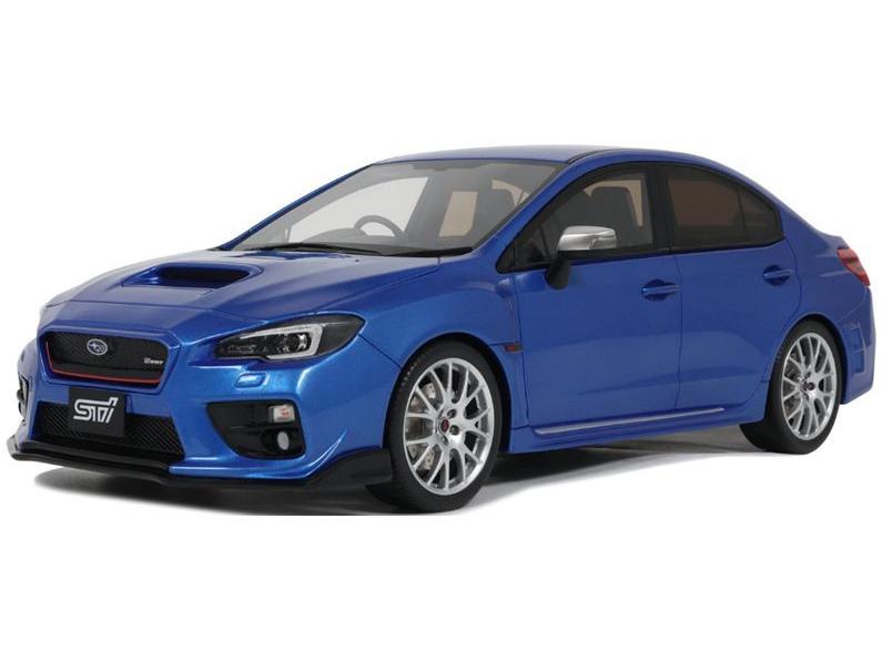 Subaru WRX STi S207 WR Blue Pearl 2015 1:18 Scale OttOmobile Resin Model Car-OttOmobile-Diecast Model Centre