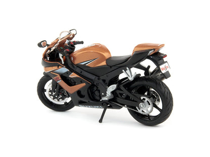 Suzuki GSX-R1000 gold/black - 1:12 Scale Motorbike Model-Maisto-Diecast Model Centre