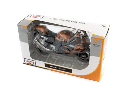 Suzuki GSX-R1000 gold/black - 1:12 Scale Motorbike Model-Maisto-Diecast Model Centre