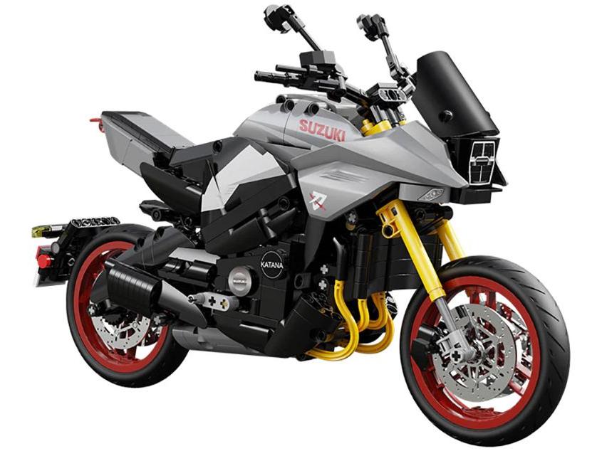 Suzuki Katana Brick Builder (1104pcs) Cada Kit-Cada-Diecast Model Centre