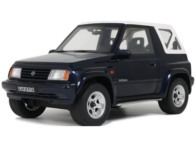 Suzuki Vitara Cabrio JLX Deep Blue Pearl Metallic 1994 1:18 Scale OttOmobile Resin Model Car-OttOmobile-Diecast Model Centre