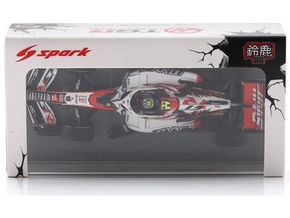 TGR Haas F1 Team VF-26 #87 Japanese GP 2026 Ollie Bearman 1:43 Scale Resin Car – Spark-Spark-Diecast Model Centre