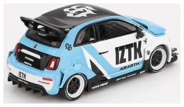 Abarth 595 LB-Works X Abas Works IZTK (LHD) 1:64 Scale MINI GT Diecast Model (Blister Packaging)