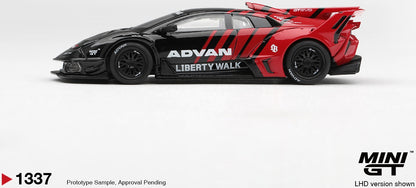 Lamborghini LB-Silhouette Works Murcielago GT EVO Advan (RHD) 1:64 Scale Diecast Car – MINI GT