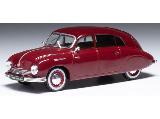 Tatra T600 Red 1950 1:43 Scale IXO Diecast Model Car-IXO-Diecast Model Centre