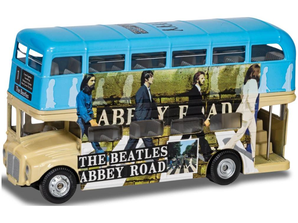 The Beatles London Bus 'Abbey Road' 1:64 Scale Corgi Diecast Model-Corgi-Diecast Model Centre
