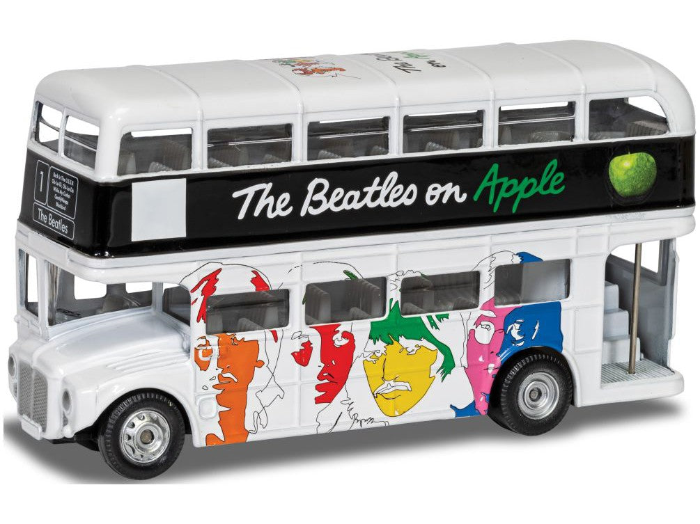 The Beatles London Bus The White Album - 1:64 Scale Model Bus-Corgi-Diecast Model Centre