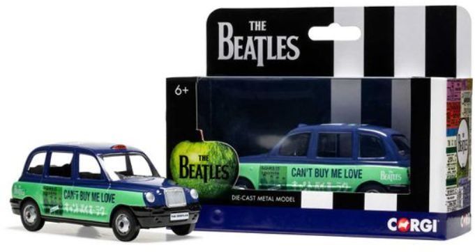 The Beatles London Taxi Can't Buy Me Love 1:36 Scale Corgi Diecast Model-Corgi-Diecast Model Centre