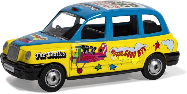 The Beatles London Taxi 'Hello Goodbye' 1:36 Scale Corgi Diecast Model-Corgi-Diecast Model Centre