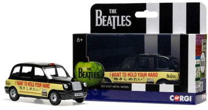 The Beatles London Taxi 'I Want To Hold Your Hand' 1:36 Scale Corgi Diecast Model-Corgi-Diecast Model Centre