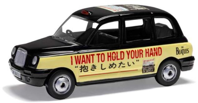 The Beatles London Taxi 'I Want To Hold Your Hand' 1:36 Scale Corgi Diecast Model-Corgi-Diecast Model Centre