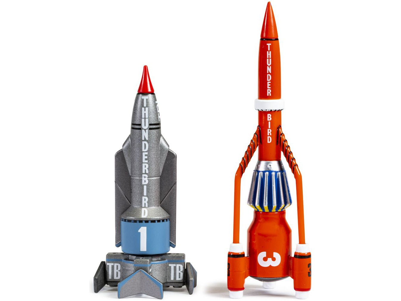 Thunderbirds - Thunderbird 1 and 3 Thunderbirds F.A.B. Collection - FTB Scale Models-Corgi-Diecast Model Centre