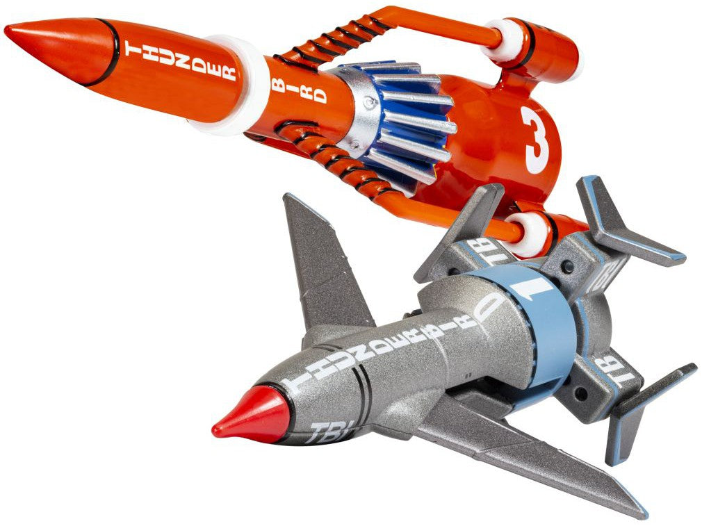 Thunderbirds - Thunderbird 1 and 3 Thunderbirds F.A.B. Collection - FTB Scale Models-Corgi-Diecast Model Centre