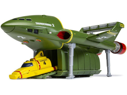 Thunderbirds - Thunderbird 2 and 4 Thunderbirds F.A.B. Collection - FTB Scale Models-Corgi-Diecast Model Centre