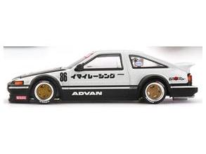 Toyota AE86 Sprinter Trueno Kaido Street V2 1:64 Scale Diecast MPV – MINI GT-MINI GT-Diecast Model Centre