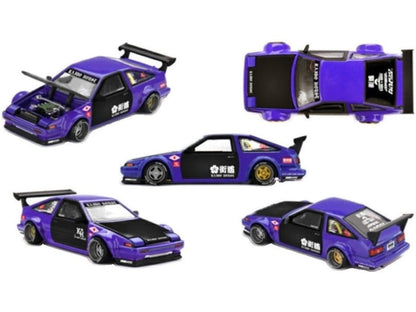 Toyota AE86 Sprinter Trueno Touge V1 1:64 Scale Diecast Car – MINI GT-MINI GT-Diecast Model Centre