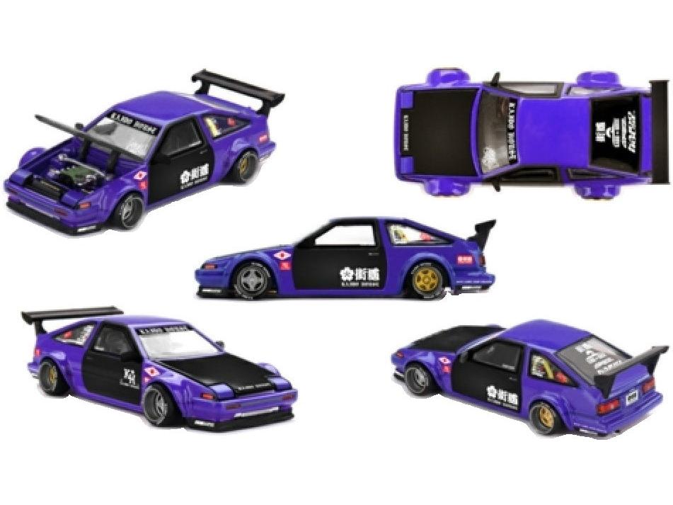 Toyota AE86 Sprinter Trueno Touge V1 1:64 Scale Diecast Car – MINI GT-MINI GT-Diecast Model Centre
