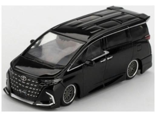Toyota Alphard 40 Kuhl Black (LHD) Blister Packaging 1:64 Scale Diecast Model MPV – MINI GT-MINI GT-Diecast Model Centre