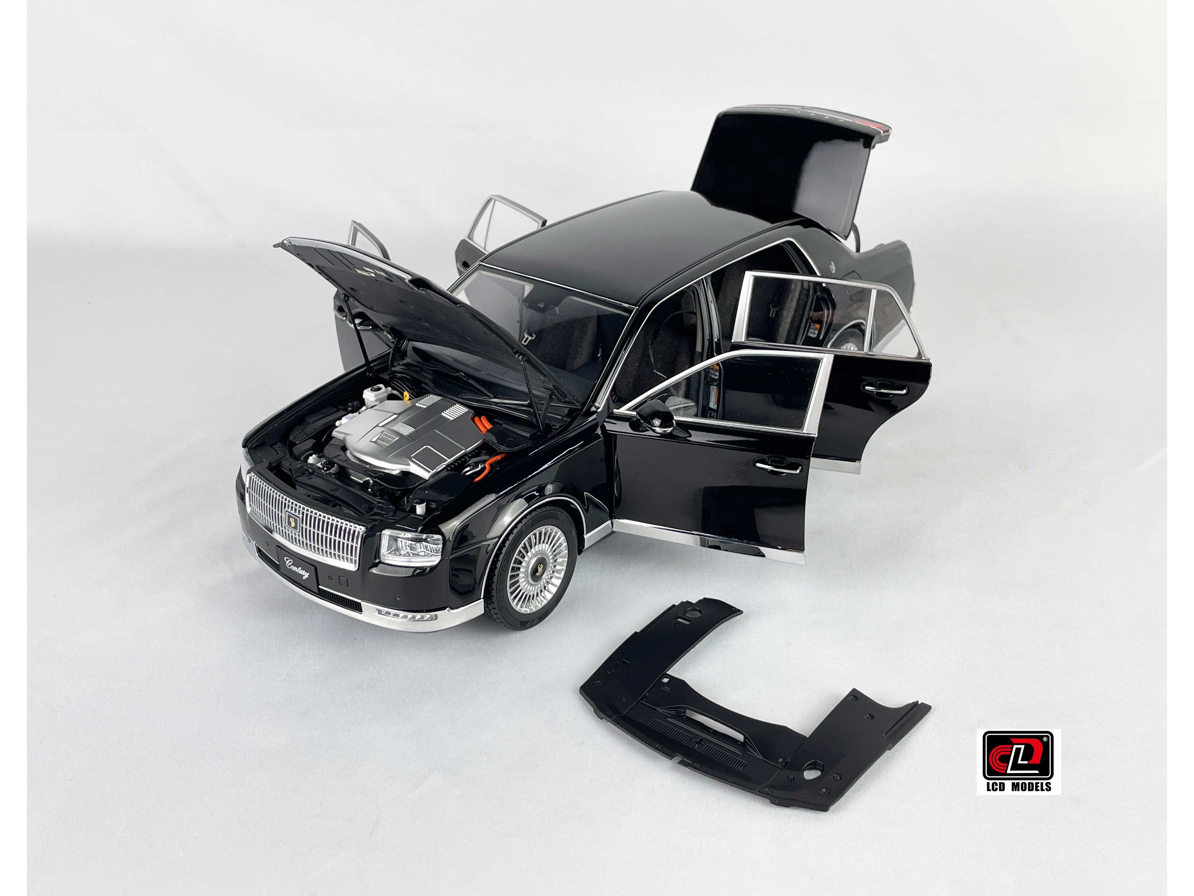 Toyota Century black - 1:18 Scale Diecast Model Car-LCD Models-Diecast Model Centre