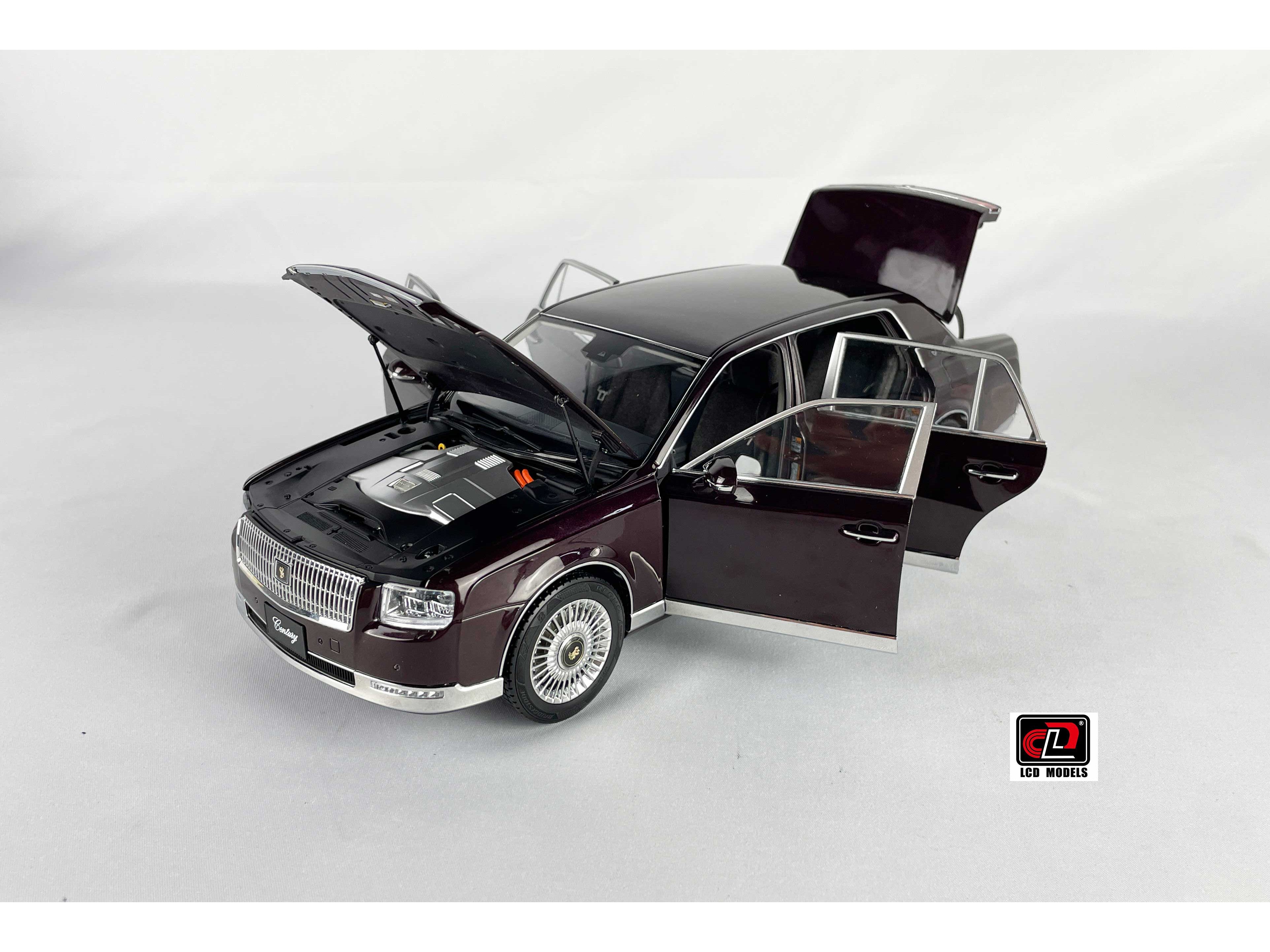 Toyota Century brown - 1:18 Scale Diecast Model Car-LCD Models-Diecast Model Centre