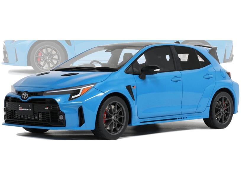 Toyota Corolla GR Circuit Edition 2022 Flame Blue 1:18 Scale OttOmobile Resin Model-OttOmobile-Diecast Model Centre