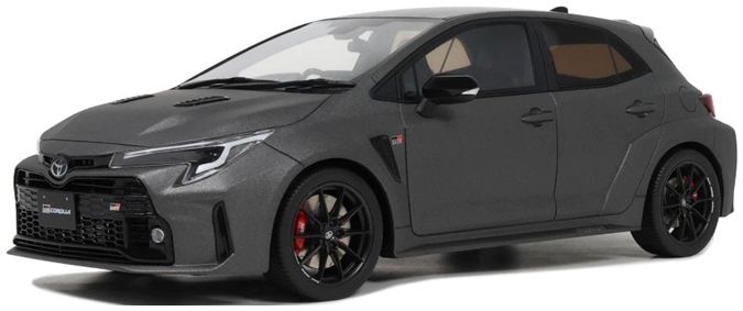 Toyota Corolla GR Morizo Edition 2022 Grey 1:18 Scale OttOmobile Resin Model-OttOmobile-Diecast Model Centre
