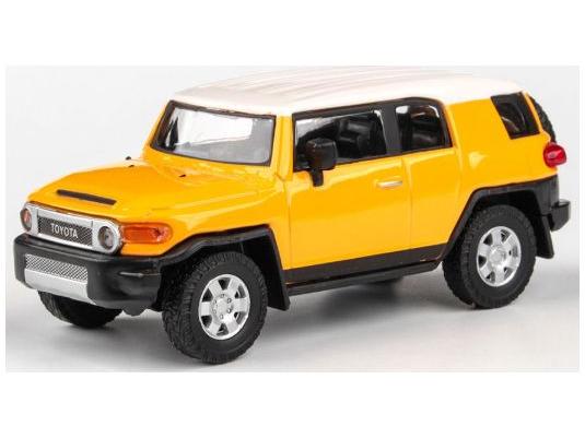 Toyota FJ Cruiser Yellow 1:43 Scale Cararama Diecast Model Car-Cararama-Diecast Model Centre