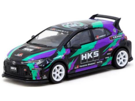 Toyota GR Corolla 2022 HKS 1:64 Scale Tarmac Works Diecast Model Car-Tarmac Works-Diecast Model Centre