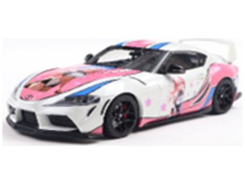 Toyota GR Supra 2024 Solido Works Itasha White - 1:18 Scale Model Car-Solido-Diecast Model Centre